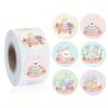 500pcs Rabbit Egg Stickers For Backpacks, Suitcases, Envelopes, Gift Boxes, Baking Boxes, Birthday Parties, Farm Gifts