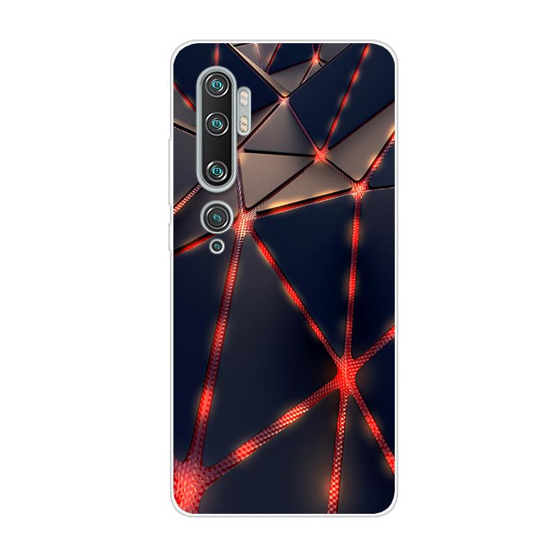 For Xiaomi Mi Note 10 Case Soft Silicone Back Cover Phone Case on For Xiaomi Redmi Note 10 Pro Coque For Xiomi Mi Note10 Pro