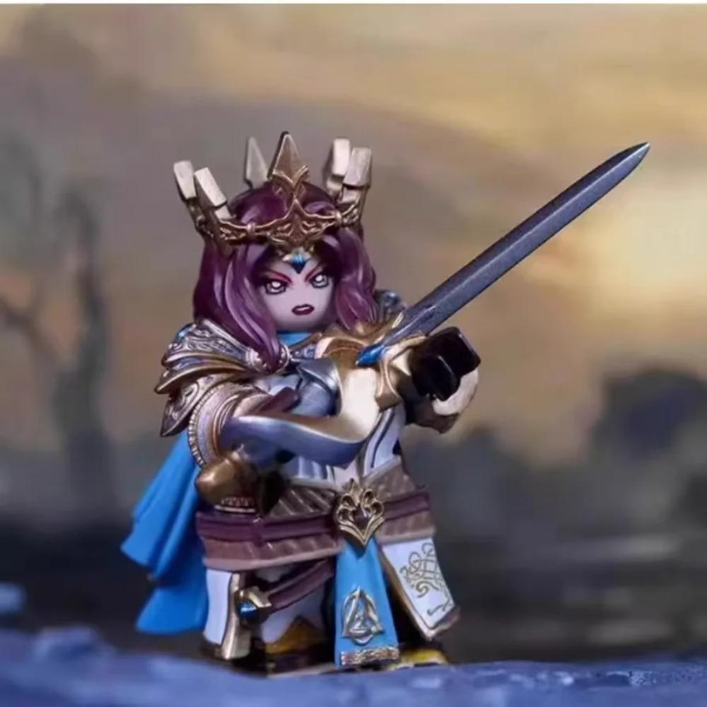 Lichkönig Mittelalterliche Runde Tafel Ritter Baustein Anime Sir Kay/Gaheris Steine Actionfigur Sammlermodell Puppe Spielzeug Geschenke