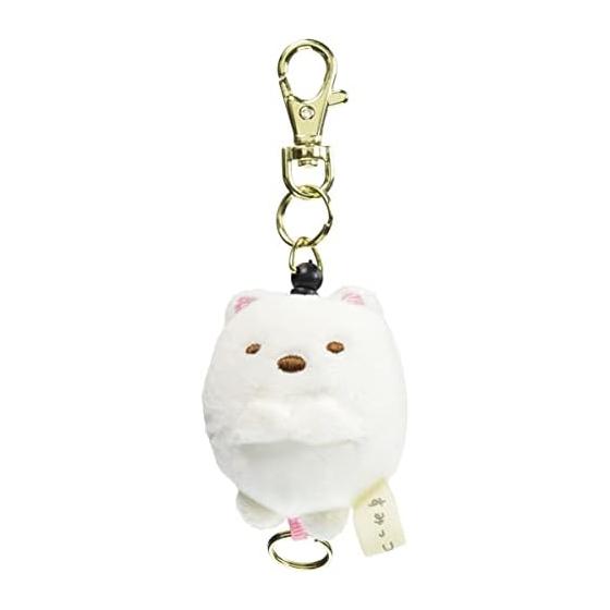 San-X Sumikkogurashi Plush Reel Keychain Polar Bear AB03101
