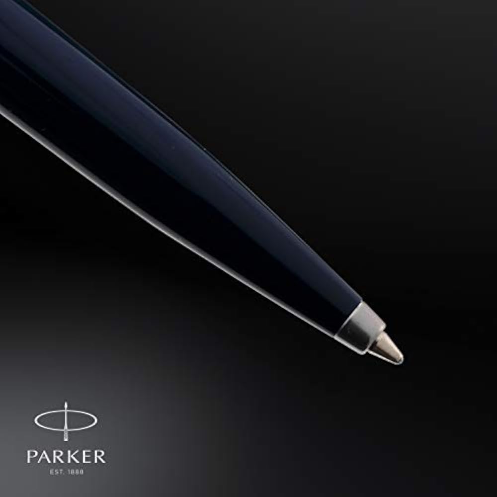 PARKER Parker Ballpoint Pen 51 Midnight Blue CT Medium, Permanent Imported in Gift Box 2123505Z