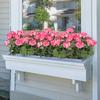 2PCS Artificial Geraniums Outdoor Silk Flowers Bush Fake Flowers for Floral Home Decor Indoor Garden Grave Cemetary Table Decor