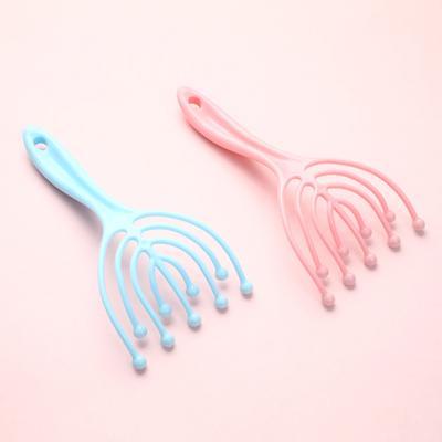 Nine Claw Head Massager Scalp Relax Spa Deep Massage Nine Beads Massage Comb