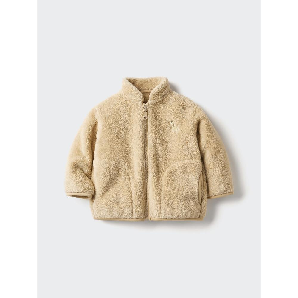 Uniqlo Bt Plush Yarn Fleece Full Zip Jacket