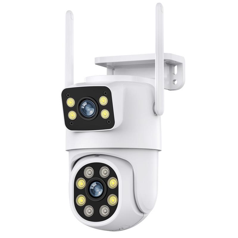 Cross 6 Million HD Wide Angle WiFi Outdoor Binocular Surveillance Camera with Graffiti Design.