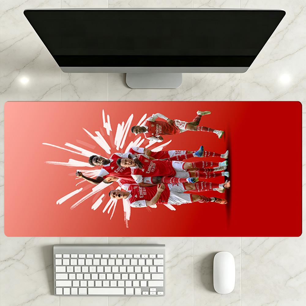 Arsenal Football Player Gaming Mouse Pad Office Mouse Mats Desktop Mouse Pad Non-Slip Rubber Bottom Suitable for Office Gaming PC Laptop