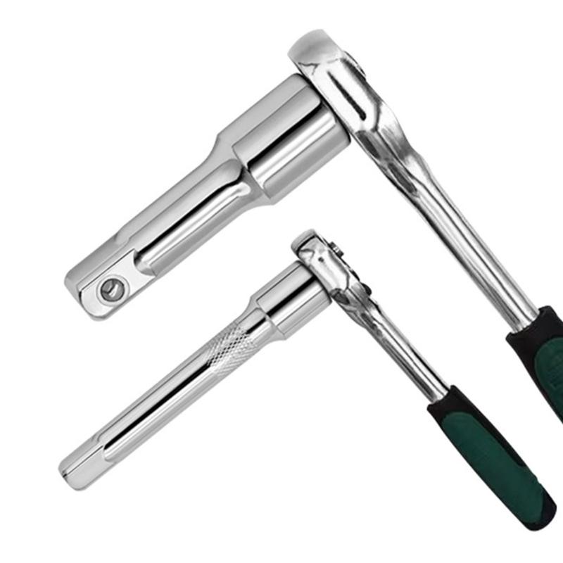 1/2Inch Drives Socket Extension Powerful Force for Compact Area for DIY Enthusiasts Effortless Screw and Nut Fastening