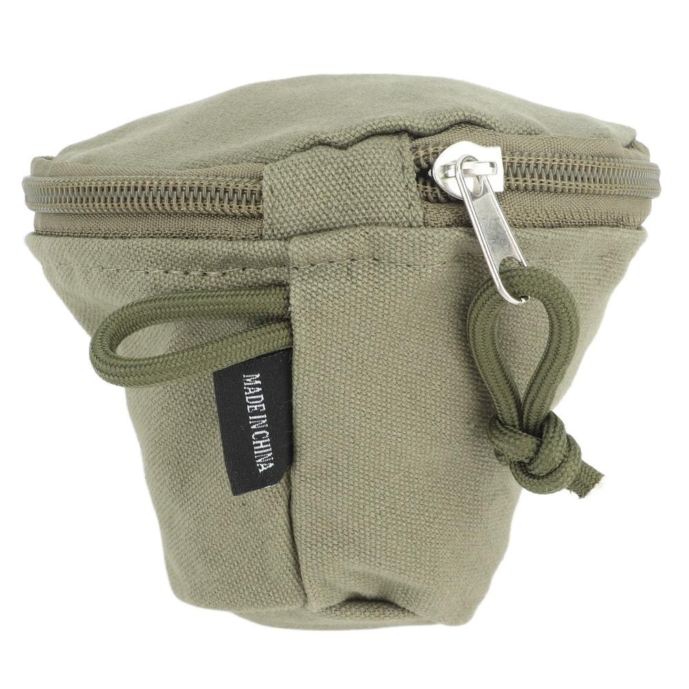 Waterproof Canvas Coffee Filter Storage Bag Reusable Coffee Filter Paper Bag Travel Friendly