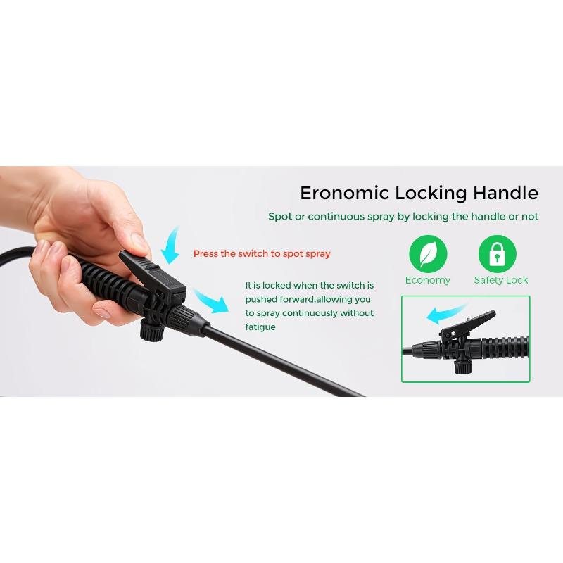 3-8L Cleaning Spray Cans Garden Watering Flowers Car Wash Shoulder Sprayer Air Pressure Spray Cans