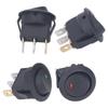4PCS 12V Round Power Switches 3 Pin 2 Position LED Switch Boat Toggle Rocker Switch 20mm