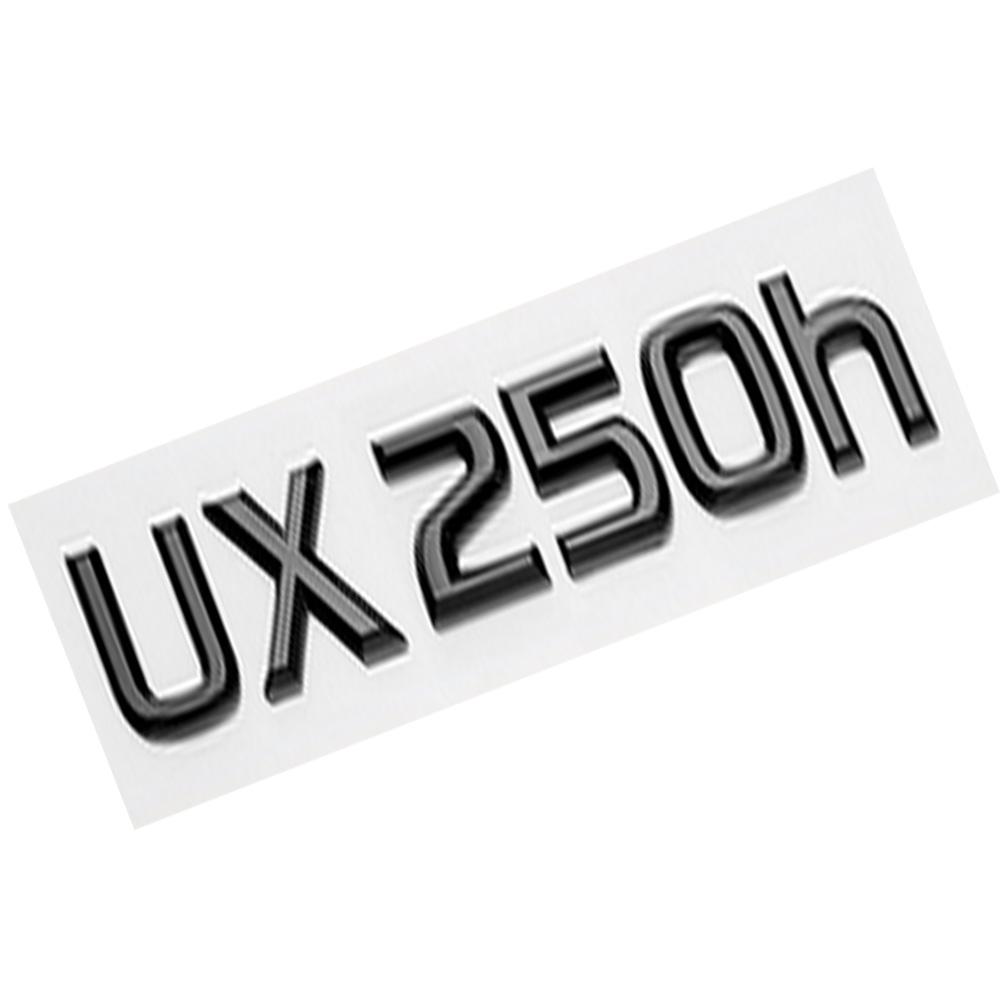 3D ABS Car Trunk Luggage Letter For Lexus UX200 UX250H UX260H HYBRID Logo Sticker Accessories Adhesives Badge Style Stickers