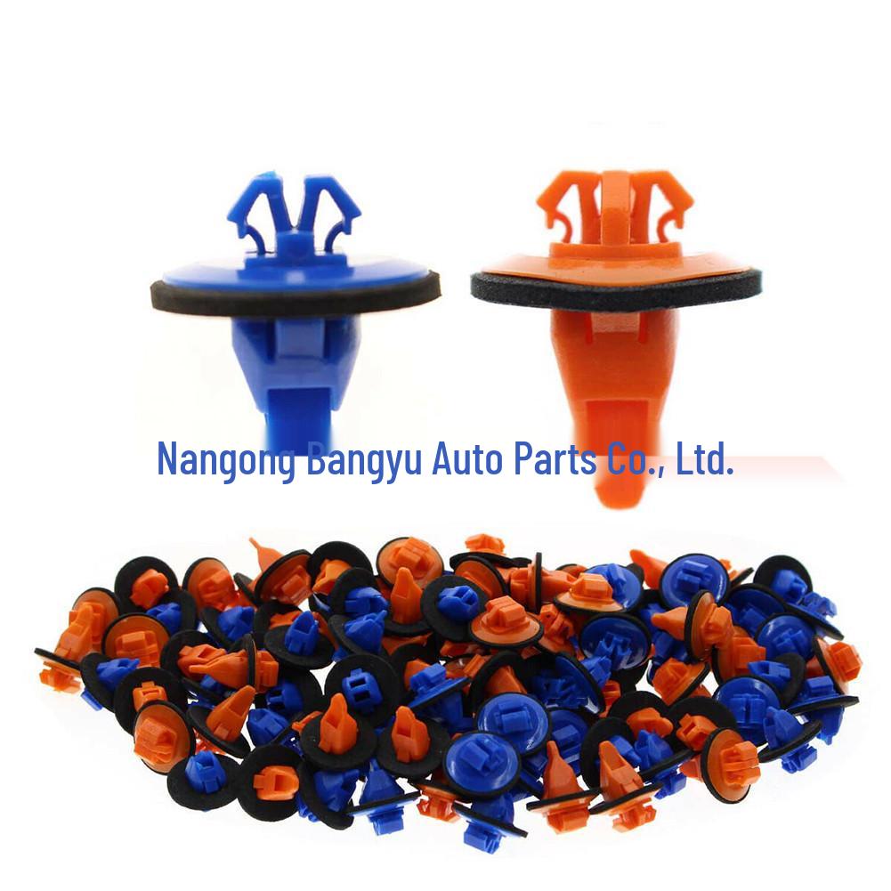 100PCS Nylon Snap Fasteners for Toyota RAV4 & FJ Cruiser Bumper/Fender Retainer