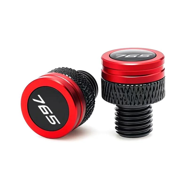 For Triumph Street Triple 765 RS /S/R 675 Trident 660 Tiger 900 GT 800 1200 CNC Motorcycle Mirror Hole Plug Screw Bolts Cover