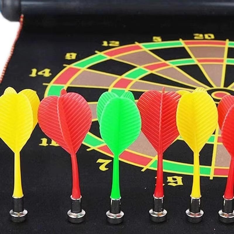 3Pcs/batch of Bull Eye Target Plastic Darts for Double-sided Magnetic Board Wing Magnetic Darts (color Random) Darts