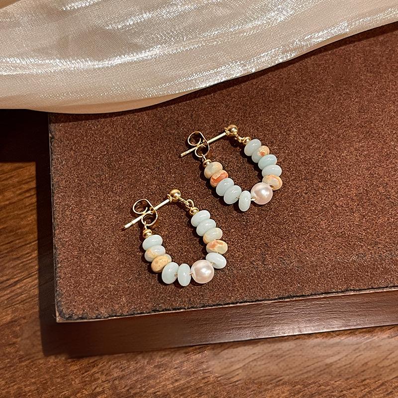 Vacation Style Design Beaded Pendant Earrings For Women And Girls  Jewelry Unusual Accessories