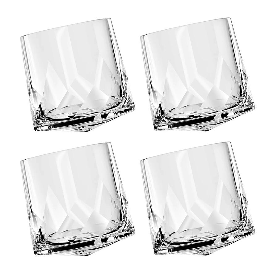 

4 шт. Стаканы для виски, стакан для виски, шотландский виски, бурбон, коктейли, ром, набор из 4 шт. 270ml