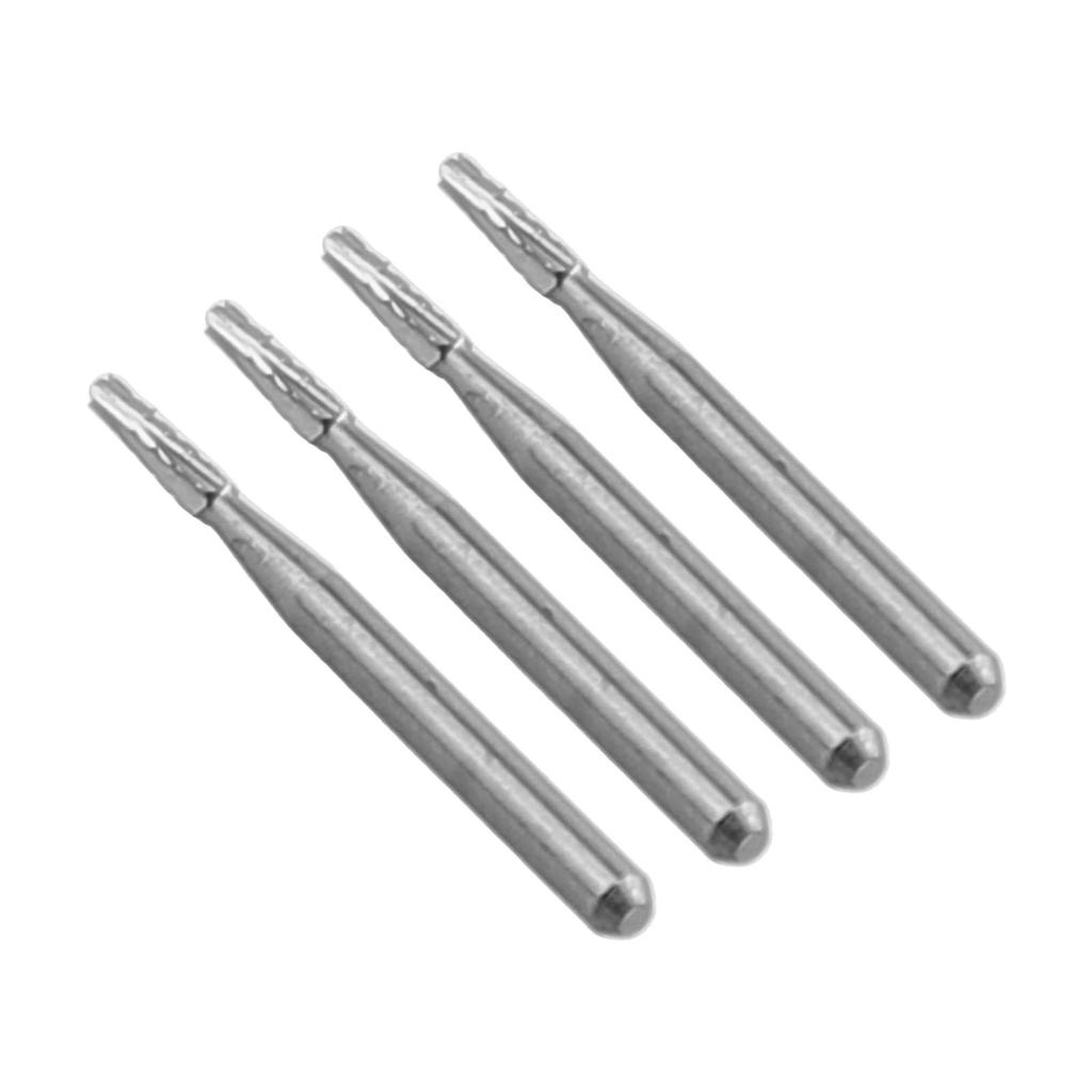 4PCS 1mm Automobile Windshield Repair Tool Car Glass Tapered Carbide Drill Bit Car Front Windshield Repair Tool