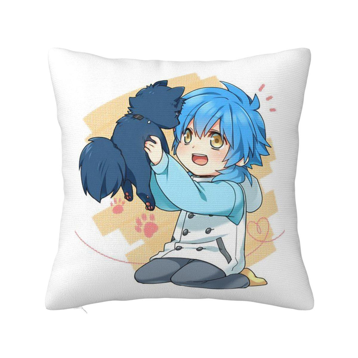 

The Game Dramatical Murder Square Pillowcase Cushion Cover Pillow Case Throw Pillow Cover for Home Bedroom Car 30cm x 30cm