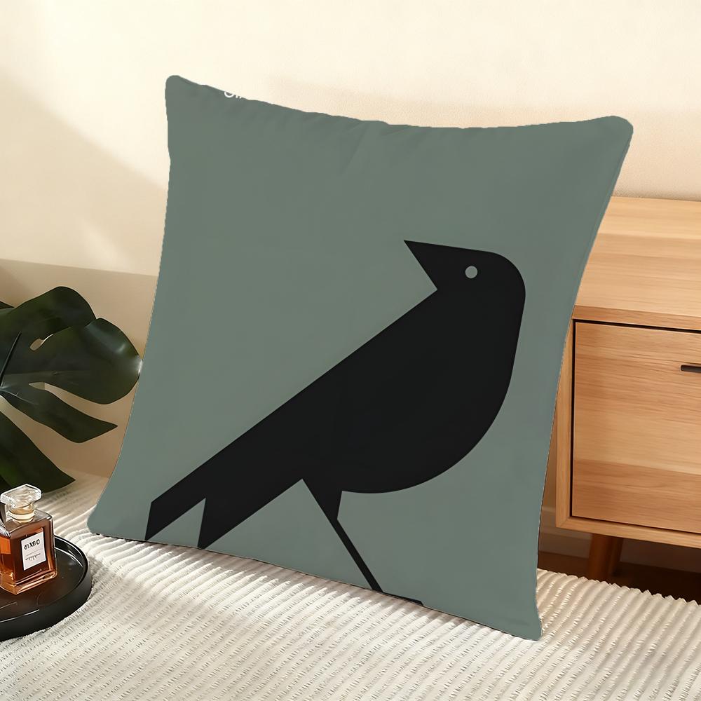 Cushion Cover Silky Short Plush Home Sofa Cushion Cover - Invisible Zipper Home Decoration Six Feet Under TV Series