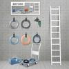 Extension Cord Organizer(8 Pack), Garage Organization and Storage, 16-Inch(Unfolded) Heavy Duty Storage Strap for Extension Cords, Cables, Hoses and R