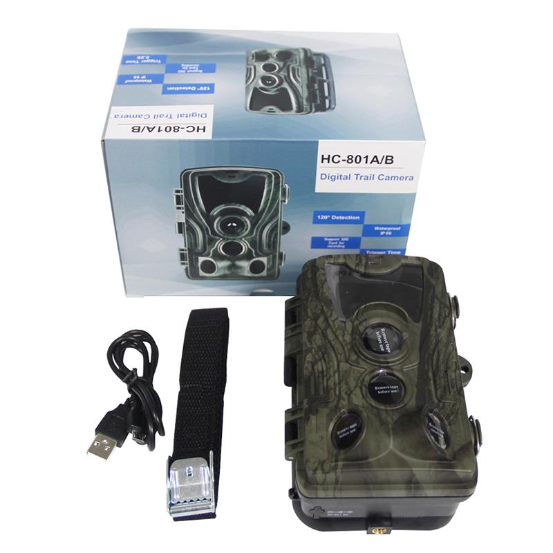 20MP 1080P Trail Hunting Camera Night Version with 5000mAh Lithium Battery Wild Surveillance Photo Trap HC801ALI