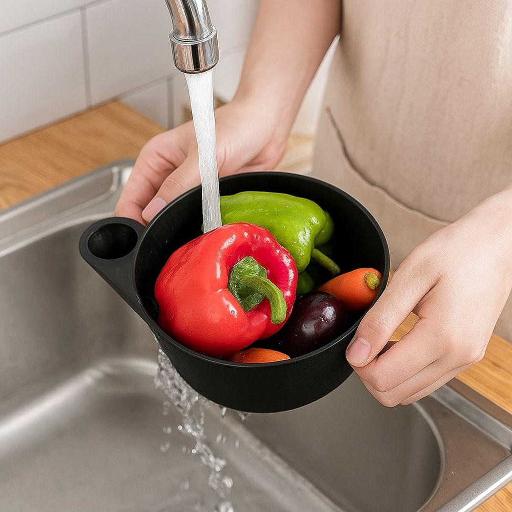 Quick Prep Automatic Fruit Washer Automatic Cleaning Food Washing Spinner  Outdoor Activities