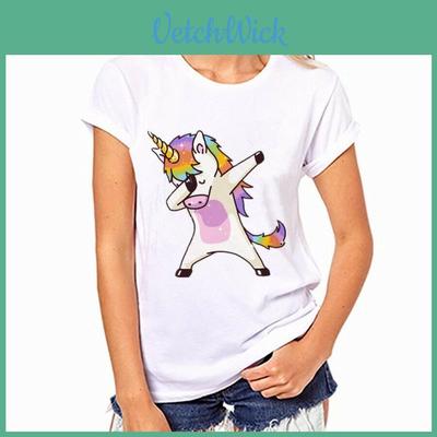 Dab Camiseta Divertida Baile Unicornio Perro Gato Oso Dabbing Tshirt Tee