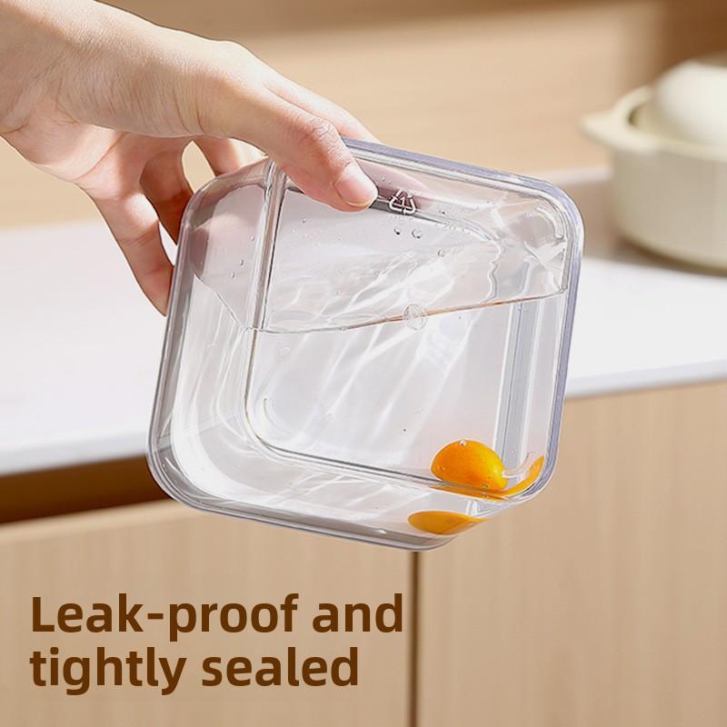 Kitchen Push-button Multi-grain Sealed Container for Food-grade Dried Fruits and Snacks Storage Plastic Storage Can