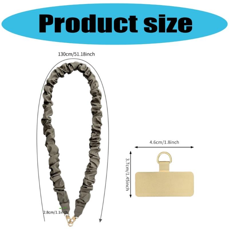 Fashionable Mobile Phone Holder With Wide Shoulder Strap Ergonomic Design 6 Trendy Colors Available
