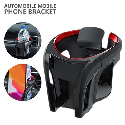 Auto Bekerhouder Luchtuitlaat 2-in-1 Koffie Fleshouder en Auto Telefoonhouder Universele Accessoires Bekers Auto Ventilatieroosters Bekerrek