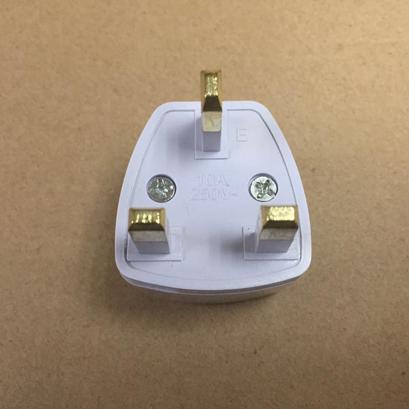 UK Plug Adapter for Travel: Compatible with Macau, Hong Kong, and Singapore
