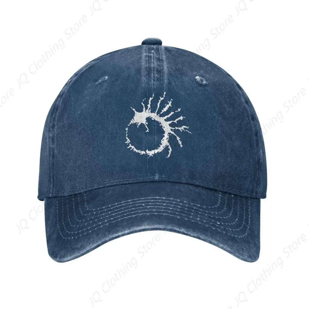 Servants Of Death Baseball Caps Vintage Distressed Denim Washed Eldened Ringed Sun Cap Unisex Style Adjustable Fit Caps Hat