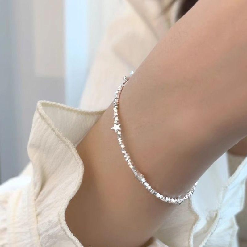 Silver Fragment Star Bracelet for Women - Unique, Trendy & Exquisite Design