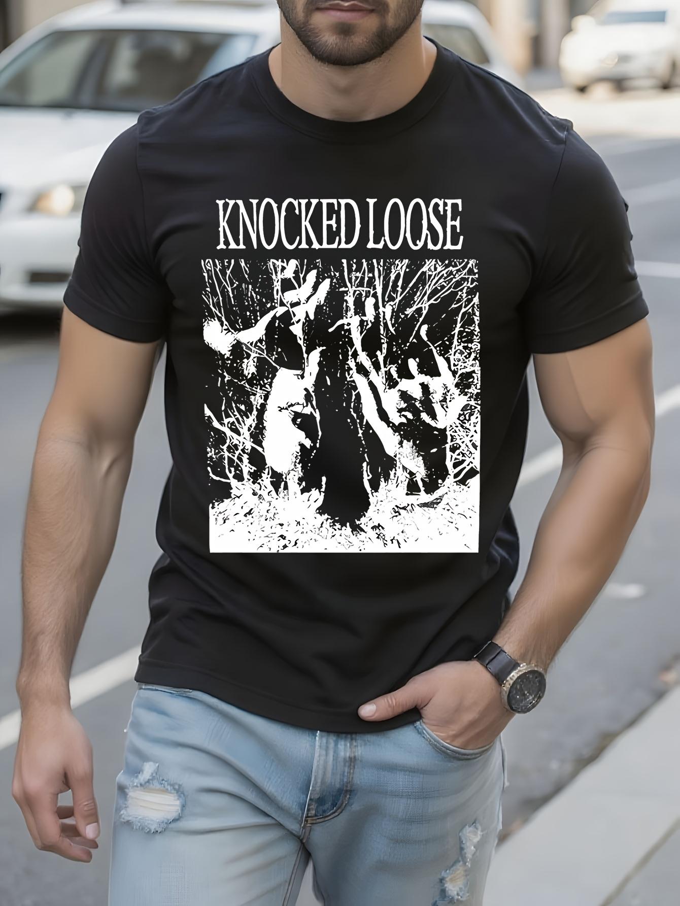 Knocked Loose I Am With You Now Graphic Tshirt Bold Typog... S