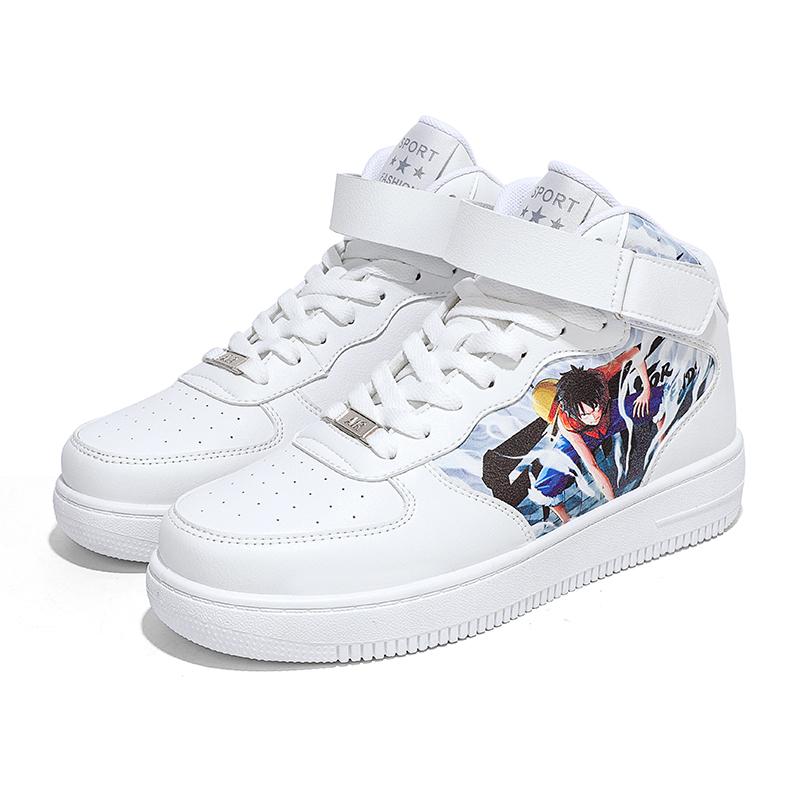 2024 New Anime Casual Men's Shoes, Size36-44 Role-playing Women's Anime Sports Shoes, Casual High Top Couple Sports Shoes