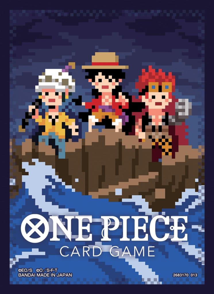 Bandai ONE PIECE Card Game Official Card Sleeve 6 of (Set 4)