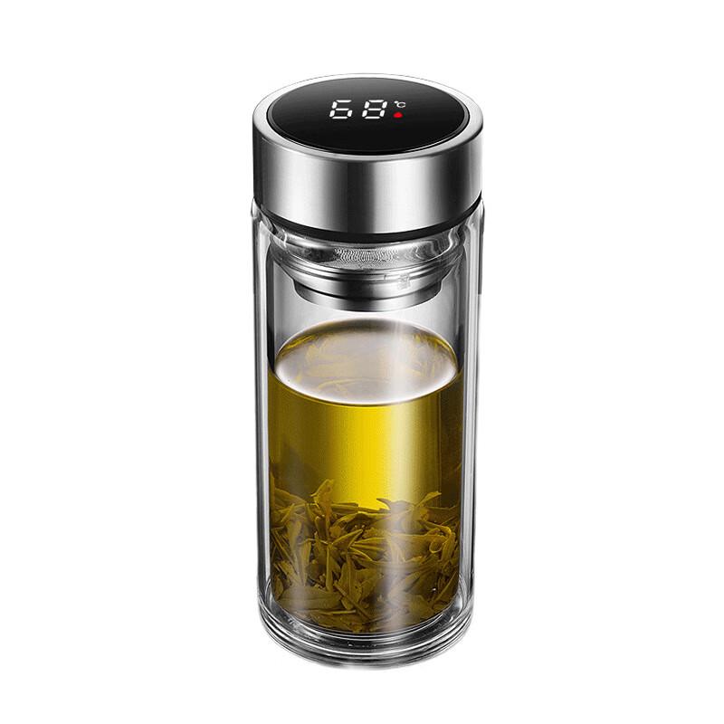 Shangqi Double-Layer Glass Water Bottle