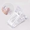 10pcs Acrylic Nail Clip Transparent Gel Quick Building Nail Tips Clips Fingernail Extension UV Clamps Manicure Art Builder