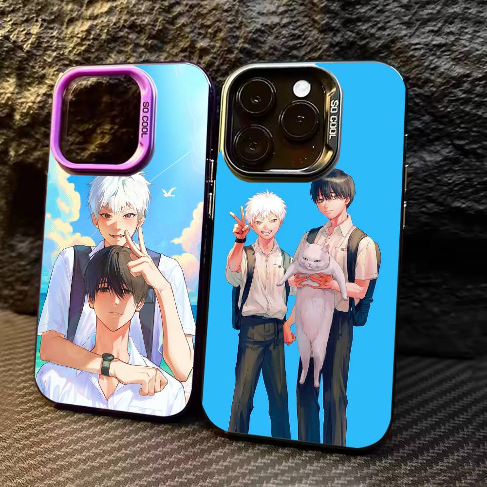 Anime The S-Summer Hikaru D-Died Phone Case For iPhone 17 16 15 14 13 12 11 Pro Max Plus Silver Candy Matte Cover
