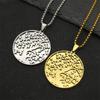 Tree of Life Pendant Necklace for Women Men Stainless Steel Gold Silver Color Love Amulet Chain Jewelry Gifts Bijoux