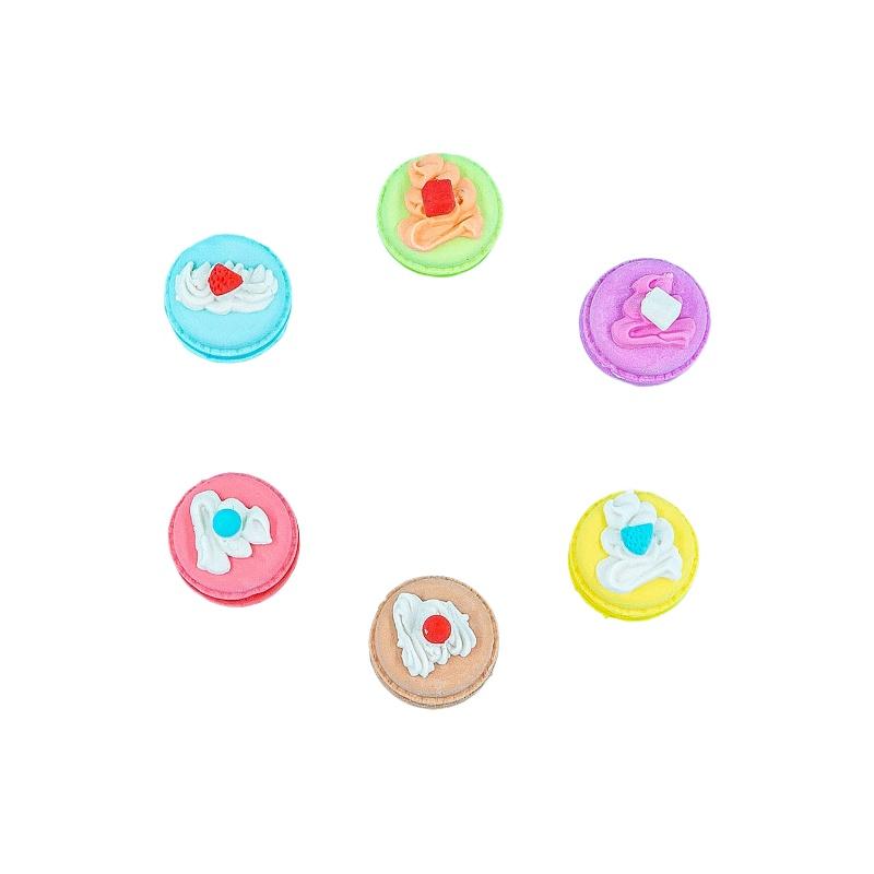 Office School Supplies New product 3D cute macaron cake eraser student gift birthday Childrens Day holiday kawai stationery