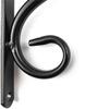 Good-Wall Hanging Plant Bracket, Retro Iron Metal Wall Lantern Wall Hanger For Hanging Plant Flower Bird Feeder