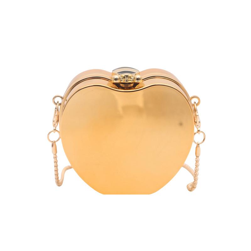 

Acrylic earphone bag new fashion glossy women s messenger bag mini hard shell box bag women s bag