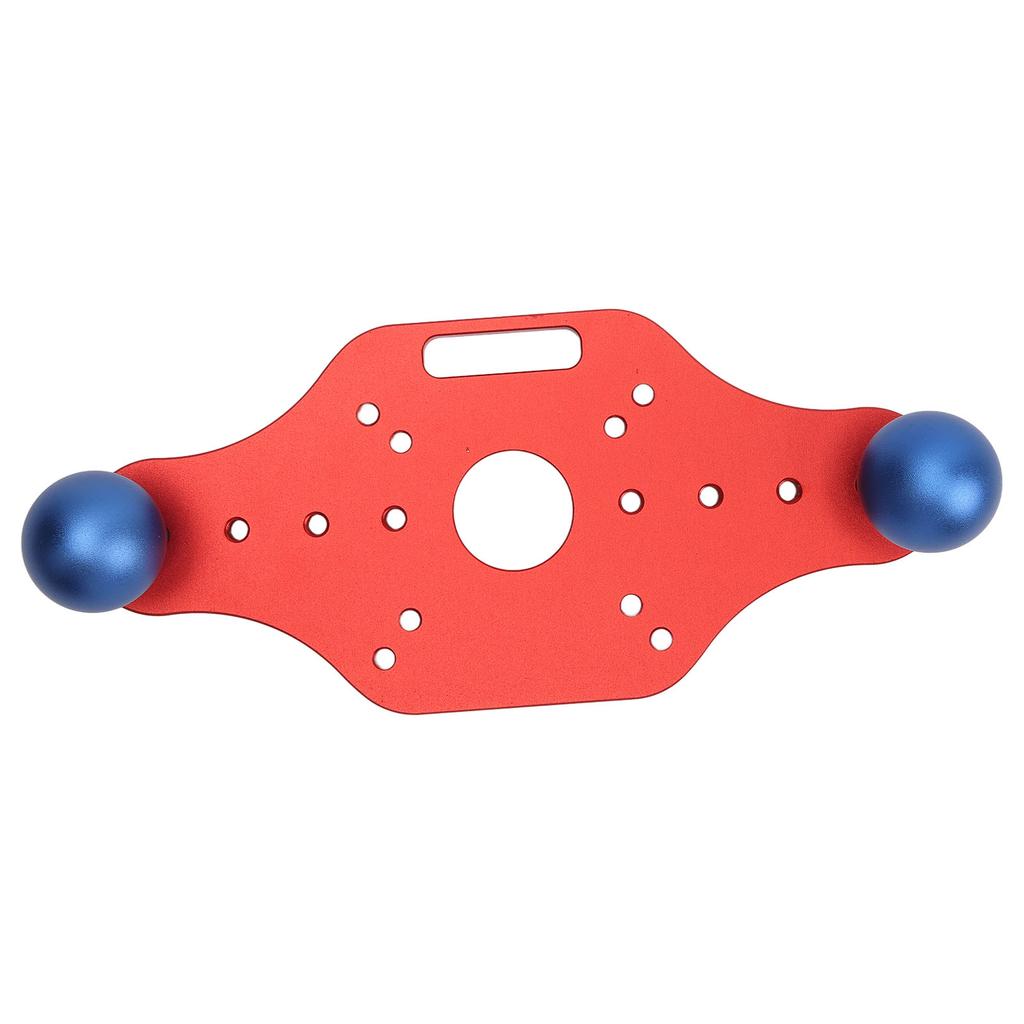 Trimming Machine Flip Plate Accuracy Aluminum Alloy Rustproof Router Table Insert Plate for