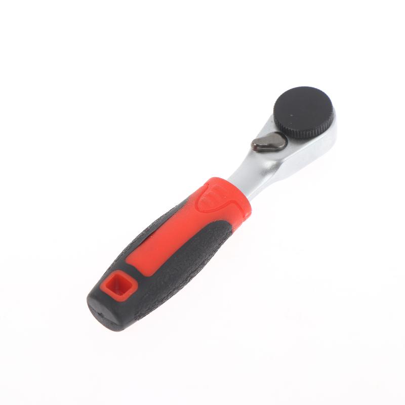 72-Tooth Anticorrosion Bidirectional Wrench 1/4 Inch Mini Ratchet Wrench Magnetic Reversible Ratchet Wrench Household Tool