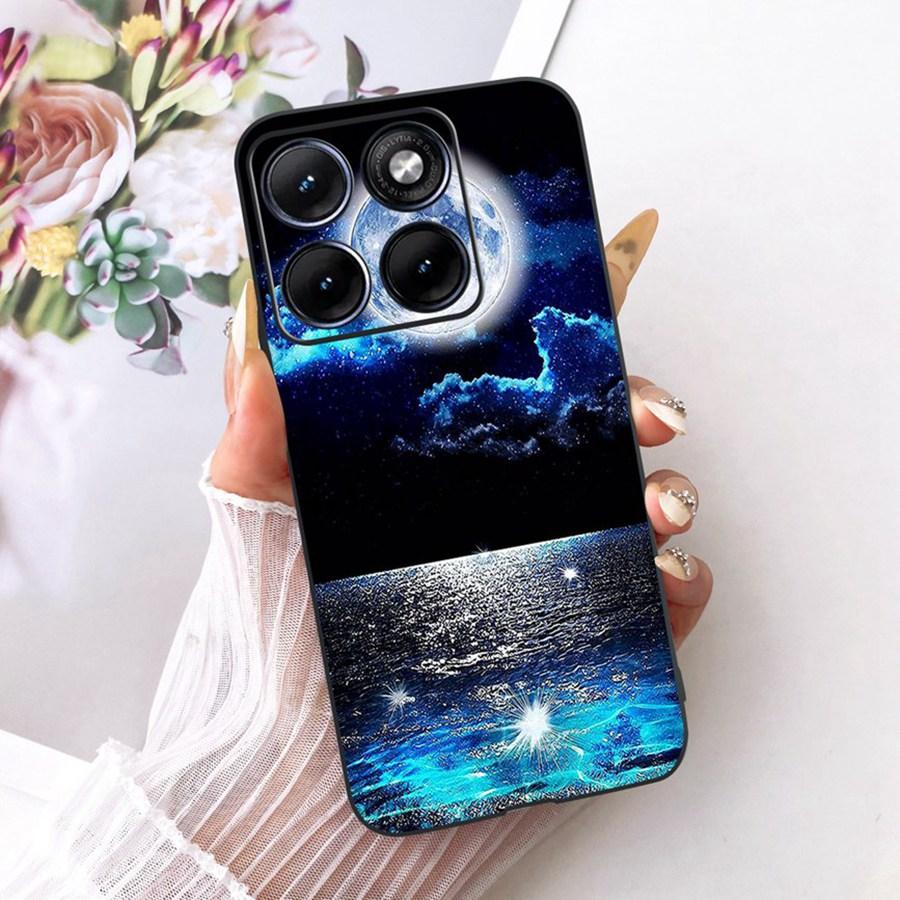

Fashion Painted Shell for Motorola Edge 70 Fusion Case Eedge70 Fusion Soft Silicone Black Cover for Moto edge 70fusion Capa Moto Edge 70 Fusion
