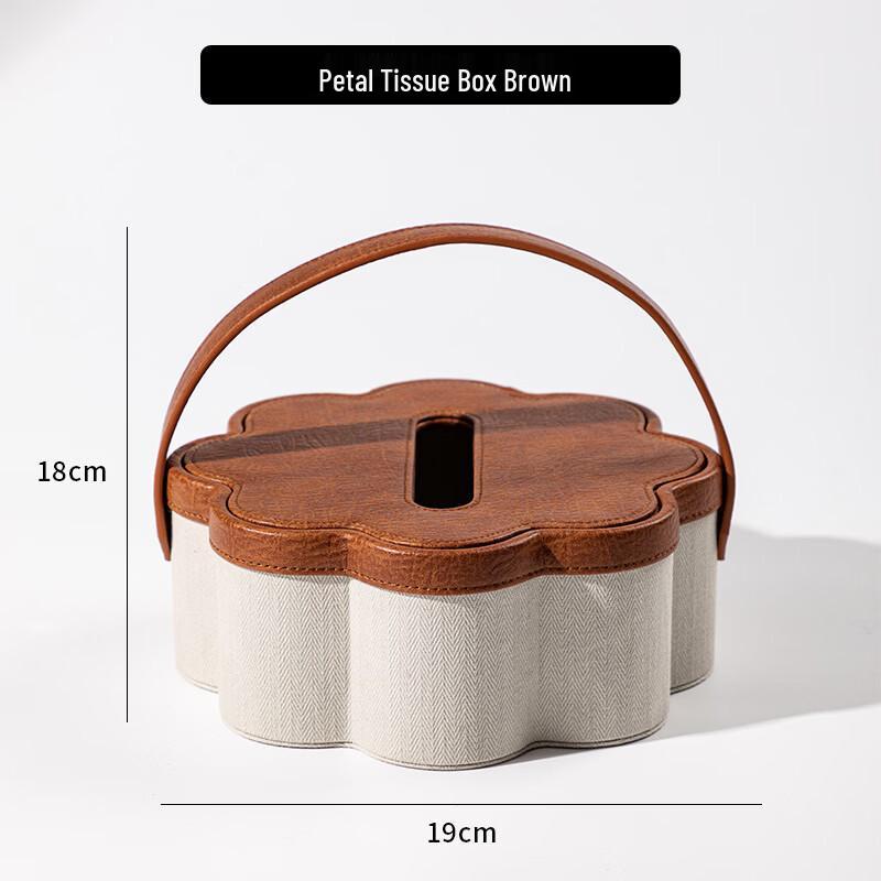 Qiao Meiren Petal Design Tissue Box