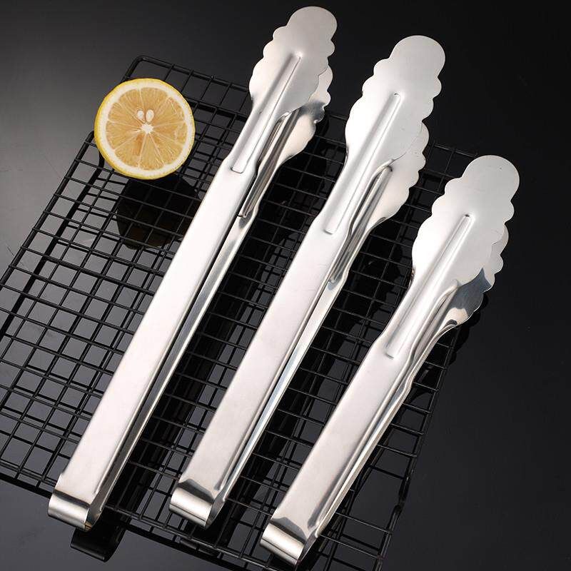 Stainless Steel Tongs, Food Tongs, Stainless Steel Food Clips, Bread Tongs, Barbecue Tongs, Bun and Steamed Bun Tongs, Extended Spicy Hot Pot Tongs