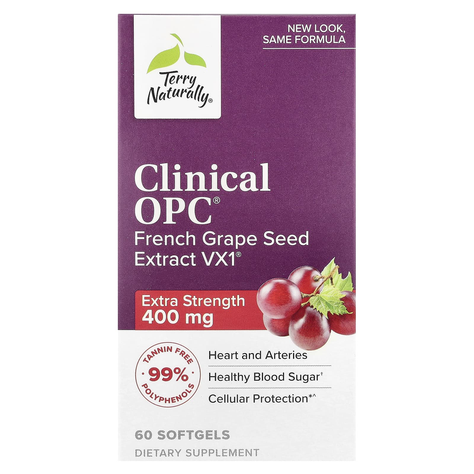 

Clinical Opc, Extra Strength, 400Mg, 60 Softgels