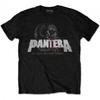 Pantera Unisex Erwachsenen Schlange Baumwolle Logo T-Shirt